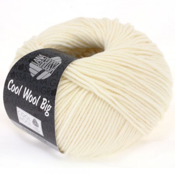 Lana Grossa Cool Wool Big 601 Rohweiß 50g