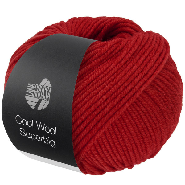 Lana Grossa Cool Wool Superbig 009 Rot 50g