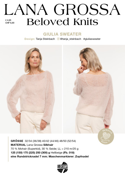 Anleitung Giulia Sweater