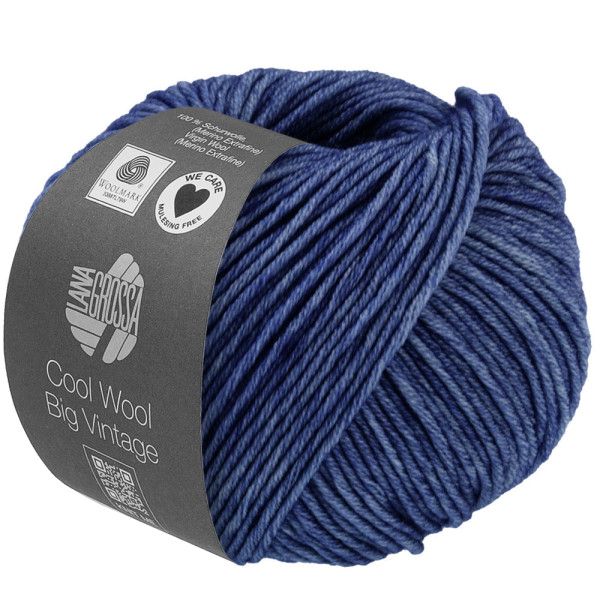 Lana Grossa Cool Wool Big Vintage 7190 Kornblume