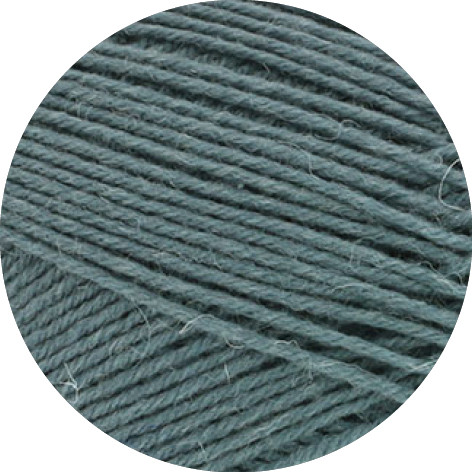 Lana Grossa Meilenweit 100 Merino Extrafein Uni 2431 Blaugrau 100g