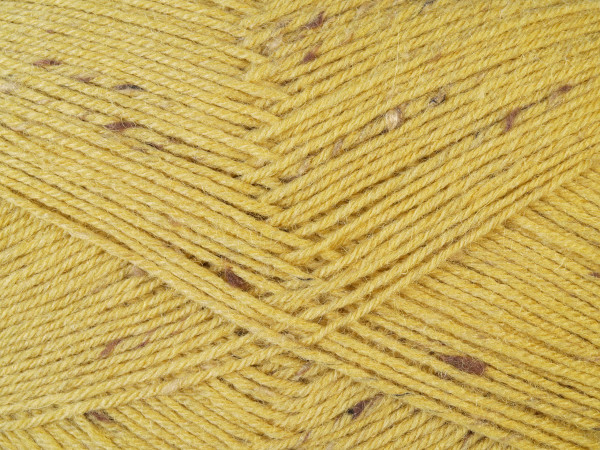 Lana Grossa Meilenweit 100 Tweed - Senfgelb
