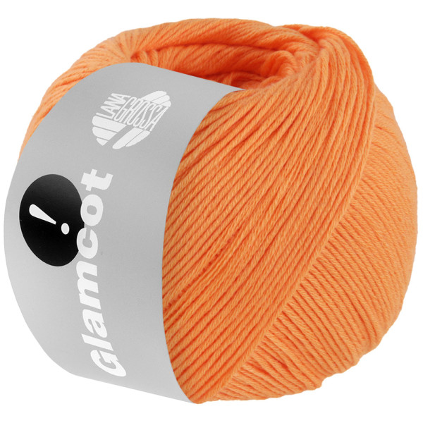 Lana Grossa Glamcot 004 Orange 50g