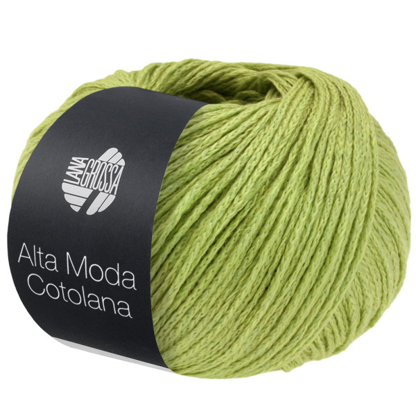 Lana Grossa Alta Moda Cotolana 071 Frühlingsgrün 50g