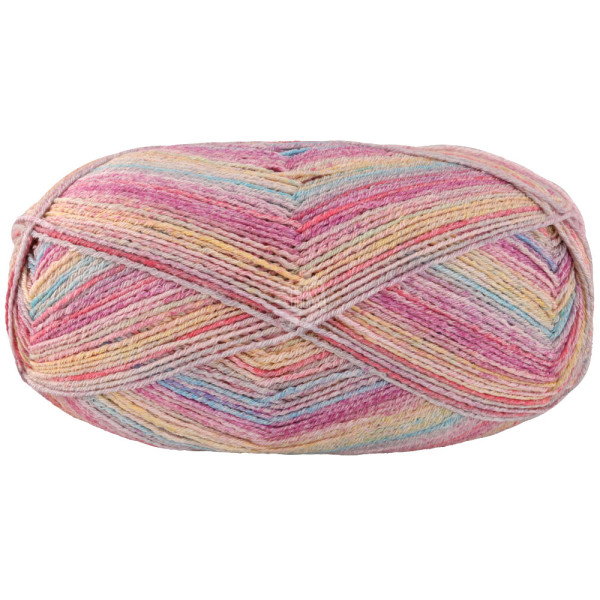 Lana Grossa Meilenweit 100 Cotone Vegano Mango 4455 Türkis/Hellgrau/Gelb/Hellbeige/Fuchsia/Rot/Hellr