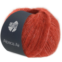 Lana Grossa Alpaca Air 019 Rostrot 50g Lana Grossa Alpaca Air 019 Rostrot 50g