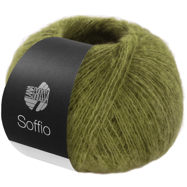 Lana Grossa Soffio 032 Graugrün
