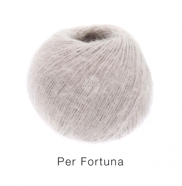 Lana Grossa Per Fortuna 006 Graurosa 50g