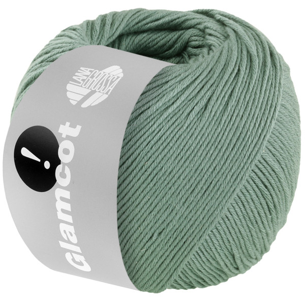 Lana Grossa Glamcot 015 Resedagrün 50g