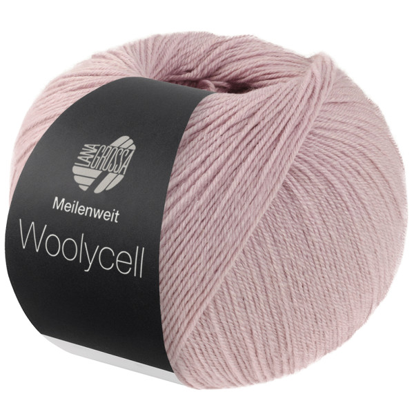 Lana Grossa Woolycell 003 Pastellrosa 100g