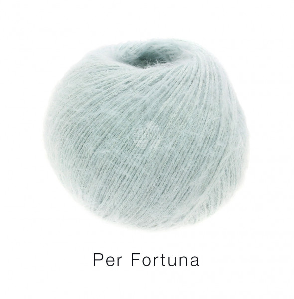 Lana Grossa Per Fortuna 018 Eisblau 