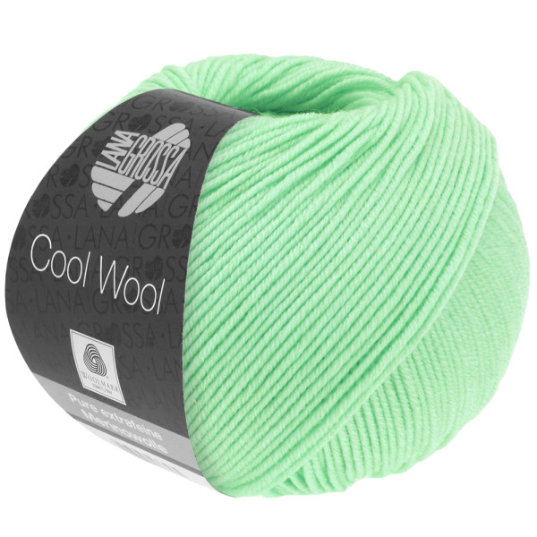 Lana Grossa Cool Wool 2000 2087 Weißgrün 50g