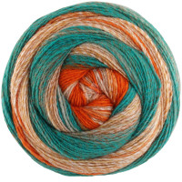 Lana Grossa Gomitolo Fusione 2029 Beige/Camel/Orange/Türkis/Braun 200g Lana Grossa Gomitolo Fusione 2029 Beige/Camel/Orange/Türkis/Braun 200g