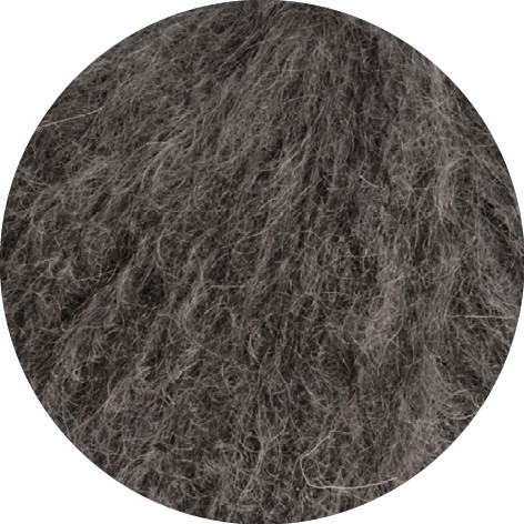 Lana Grossa Mohair Moda 015 Dunkelgrau 50g