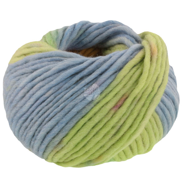 Lana Grossa Feltro Arco 443 Limette/Himmelblau/Mint/Goldgelb/Orchidee 50g