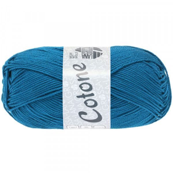 Lana Grossa Cotone 091 Petrolblau 50g