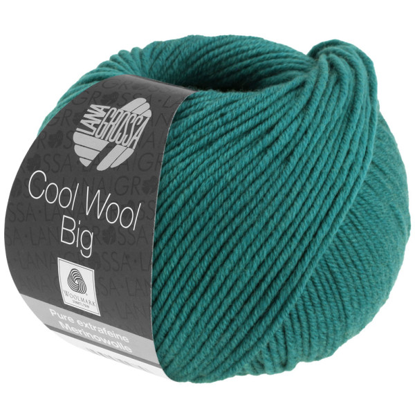 Lana Grossa Cool Wool Big 1003 Blaugrün 50g