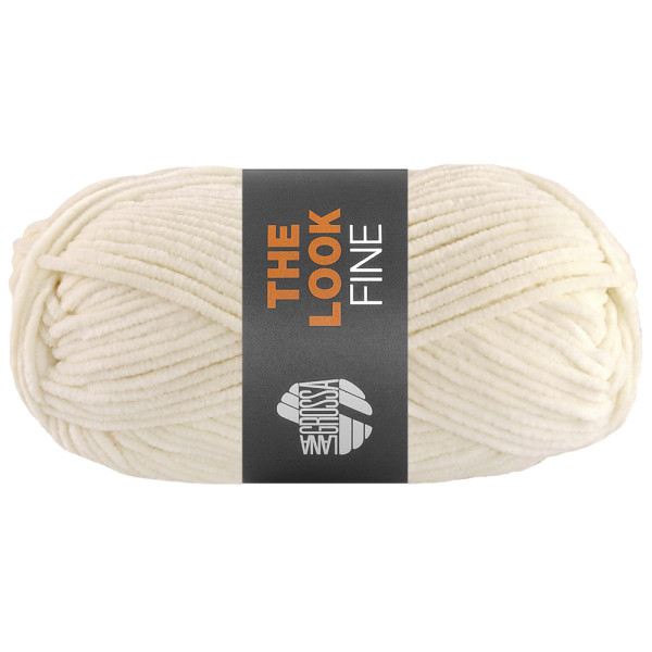 Lana Grossa The Look Fine 102 Creme 50g