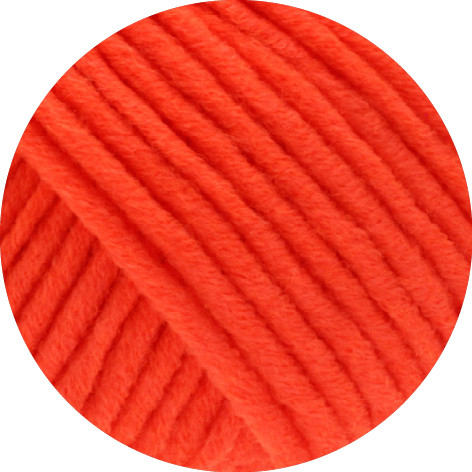 Lana Grossa Mille II 158 Neonorange 50g