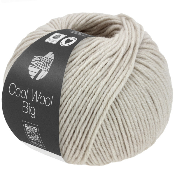 Lana Grossa Cool Wool Big Mélange 1691 Grege meliert 50g