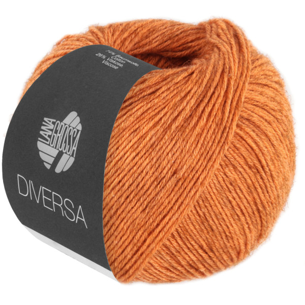 Lana Grossa Diversa 021 Orange 50g
