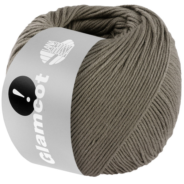 Lana Grossa Glamcot 027 Graubraun