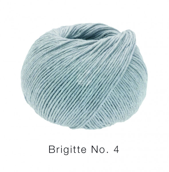 Lana Grossa Brigitte No.4 017 Graublau 50g