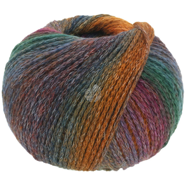 Lana Grossa Pappagallo 009 Mokka/Taupe/Camel/Rauchblau/Dunkleviolett/Rost/Dunkelpetrol 100g