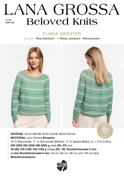 Anleitung Flavia Sweater