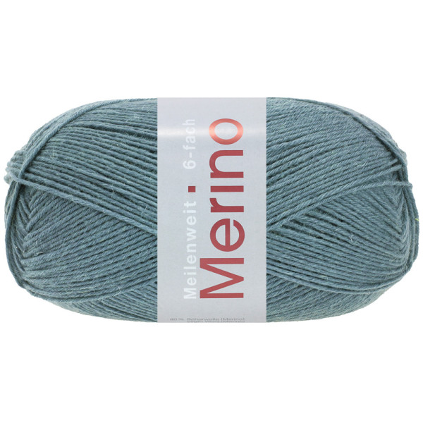 Lana Grossa Meilenweit 6-Fach 150 Merino 117 Jeans 150g