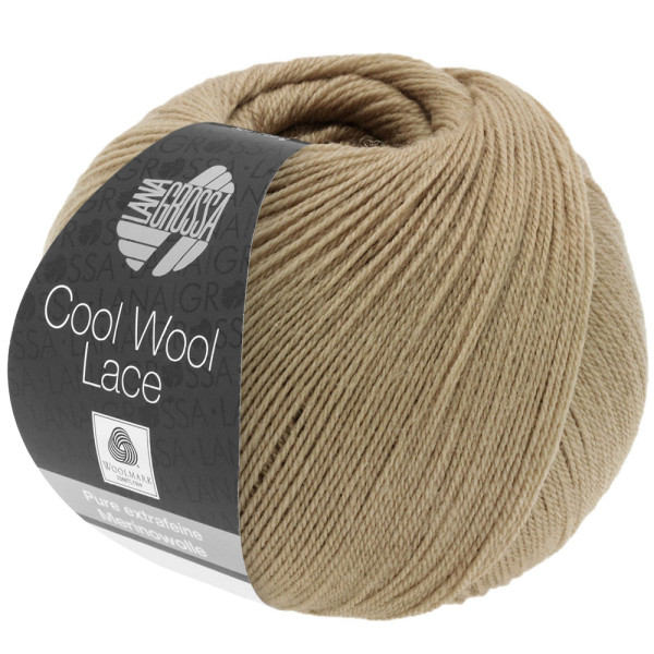 Lana Grossa Cool Wool Lace 041 Nougat 50g