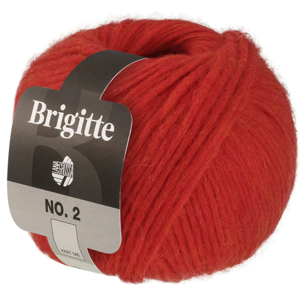 Lana Grossa Brigitte No.2 074 Leuchtendrot