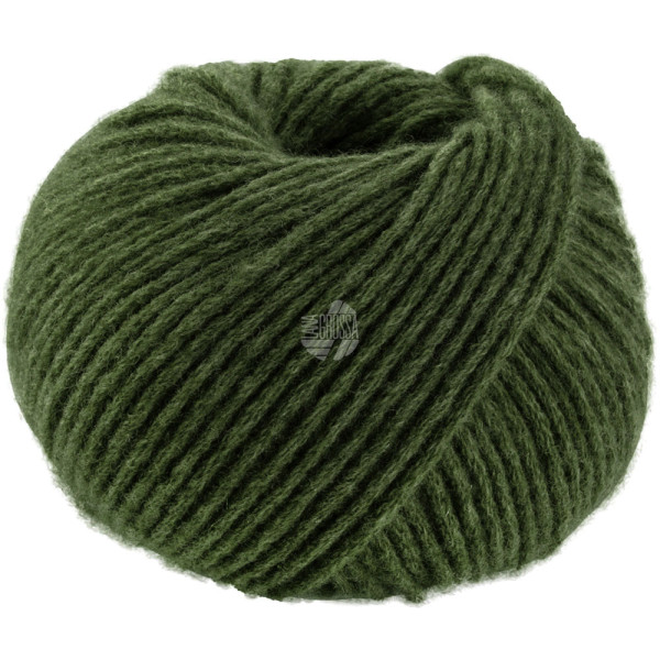 Lana Grossa Cashmere Kiss 128 Moosgrün