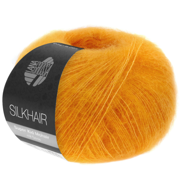 Lana Grossa Silkhair 176 Goldgelb 25g