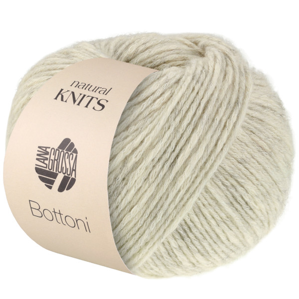 Lana Grossa Bottoni 018 Grège/Creme 50g