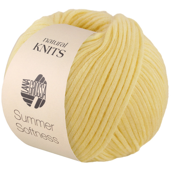 Lana Grossa Summer Softness 011 Gelb 50g