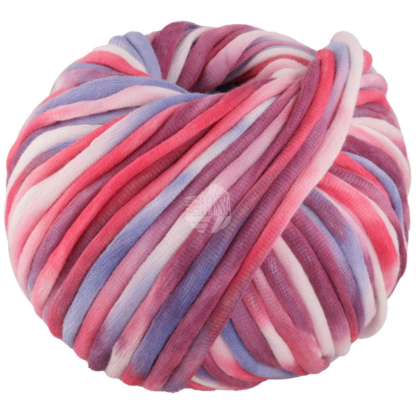 Lana Grossa Gelato 012 Pink/Beere/Veilchenblau/Violett/Rohweiß 100g