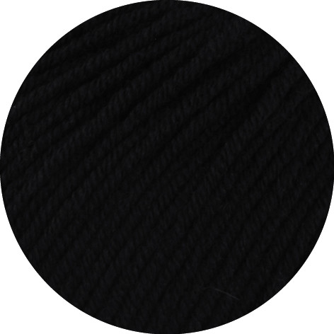 Lana Grossa Merino Soft 020 Schwarz 50g