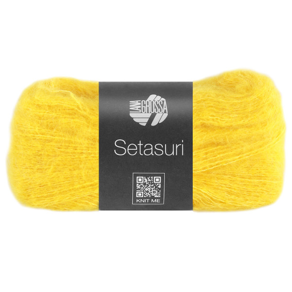 Lana Grossa Setasuri 059 Leuchtendgelb 25g