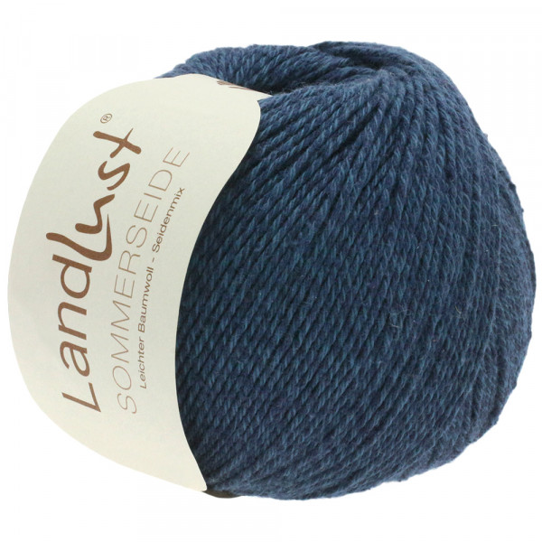 Lana Grossa Landlust Sommerseide 009 Schwarzblau 50g