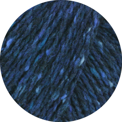 Lana Grossa Landlust Soft Tweed 180 114 Dunkelblau meliert 50g