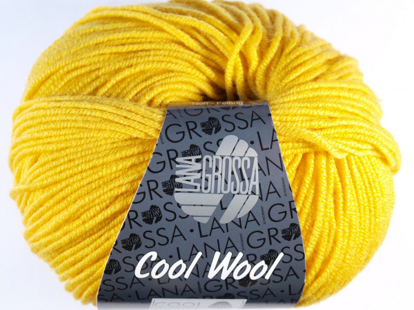 Lana Grossa Cool Wool 2000 - Goldgelb 