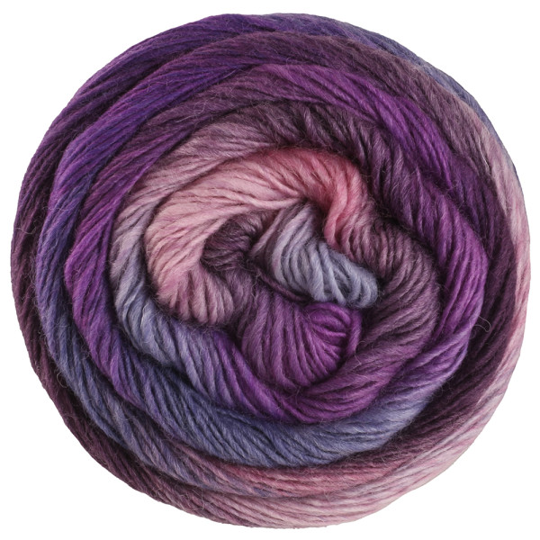 Lana Grossa Meilenweit 100 Color Mix Soft 8067 Blau-/Dunkelviolett/Altrosa/Flieder-/Veilchenblau