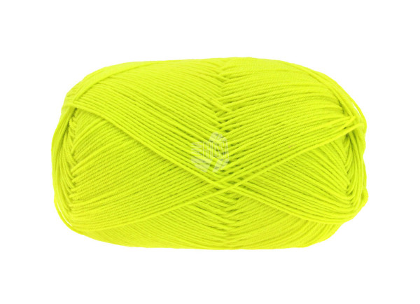 Lana Grossa Meilenweit 100 Merino Extrafein Uni 2426 Grüngelb 100g