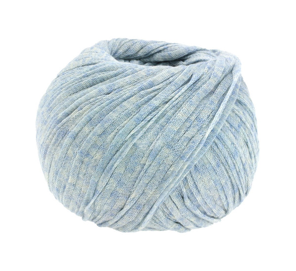 Lana Grossa Cotton Melange 001 Graublau 50g