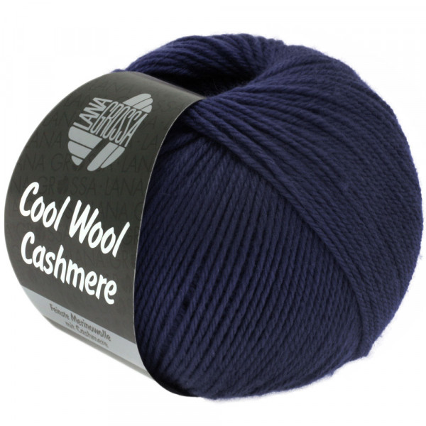 Lana Grossa Cool Wool Cashmere 018 Marine 50g