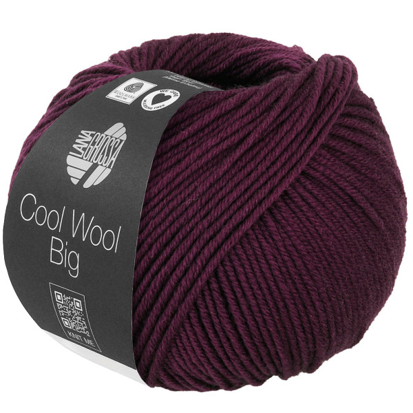 Lana Grossa Cool Wool Big 1035 Dunkles Burgund