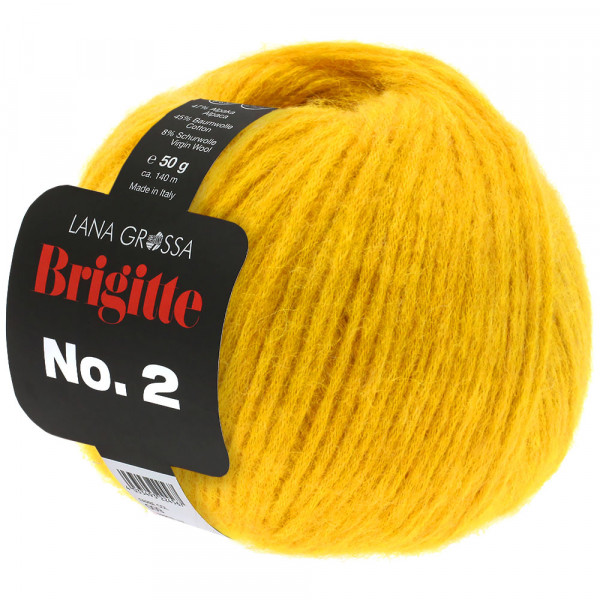 Lana Grossa BRIGITTE NO.2 021 Maisgelb 50g