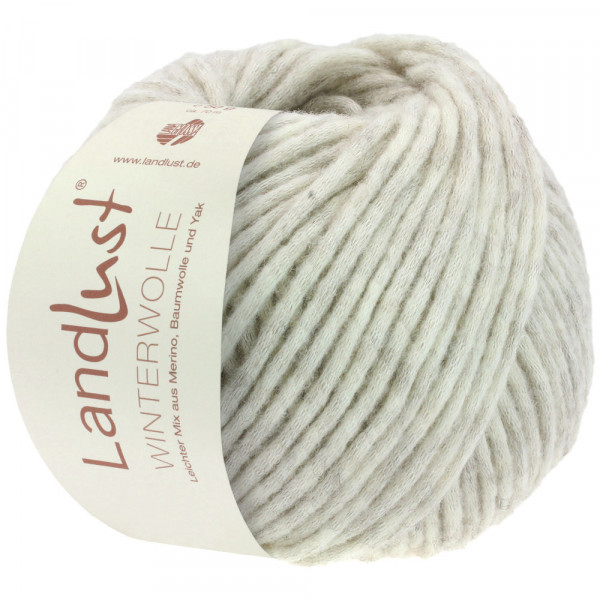 Lana Grossa Landlust Winterwolle 010 Natur meliert 50g