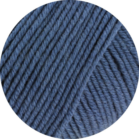 Lana Grossa Cool Wool Big Melange 1627 Blau 50g